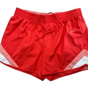 Nike Dri-Fit Women’s Athletic Shorts Size Large Multicolored Jogging Workout Run